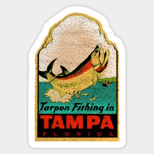 Tampa Tarpon Fishing Sticker